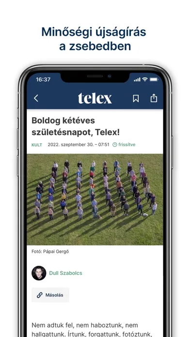 Скриншоты Telex