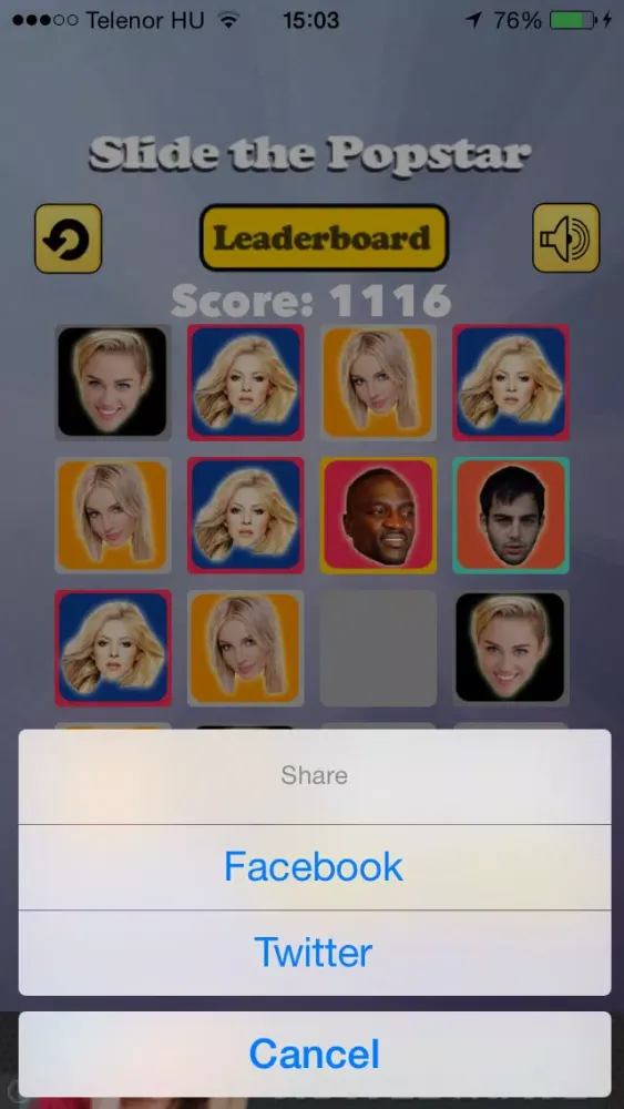 2048 Popstar slider - Fun 2048 image slider puzzle game Screenshots