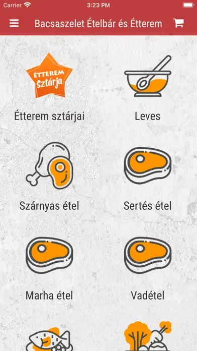 Bacsaszelet Ételbár és Étterem سکرین شاٹس