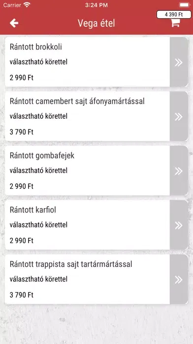 Bacsaszelet Ételbár és Étterem سکرین شاٹس