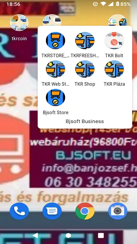 Ảnh chụp màn hình của Bjsoft Store