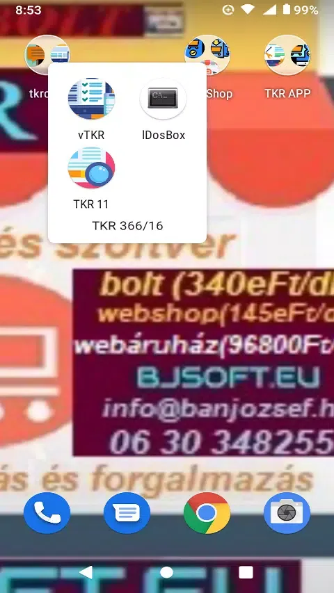 Screenshot di TKR 11