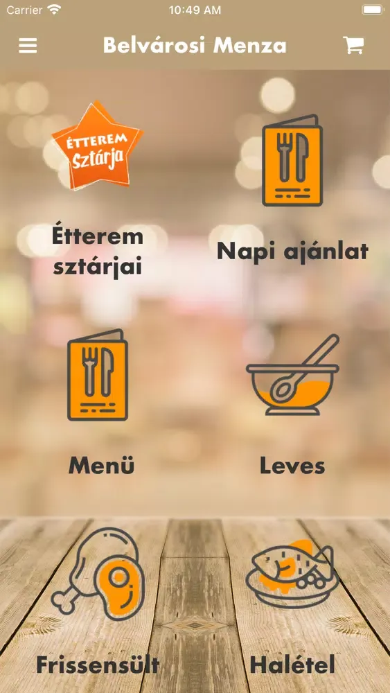 Captures d'écran de Belvárosi Menza