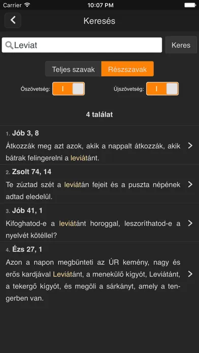 Károli-Biblia Screenshots