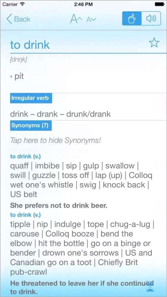 Free Czech English Dictionary and Translator (Česko - anglický slovník)应用截图