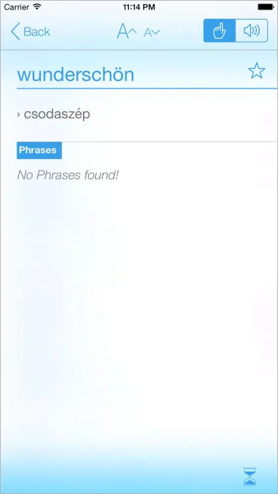 Dictionary Hungarian German Screenshots