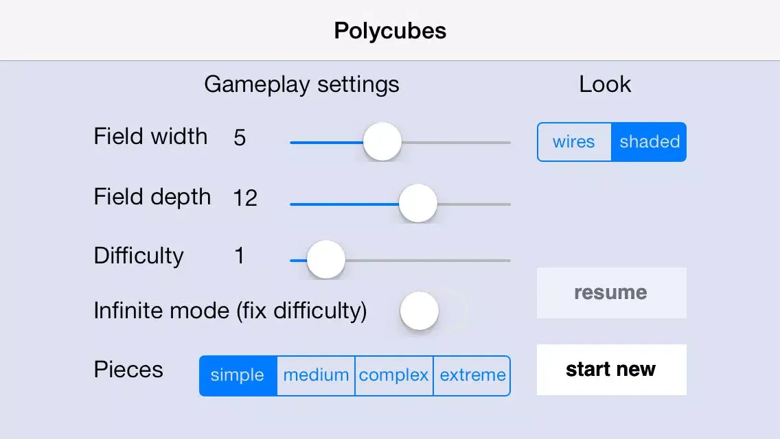 Polycubes Screenshots