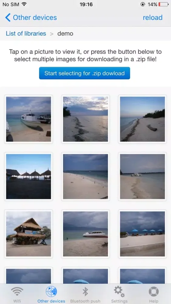 Wifi Photo Transfer Pro স্ক্রিনশট