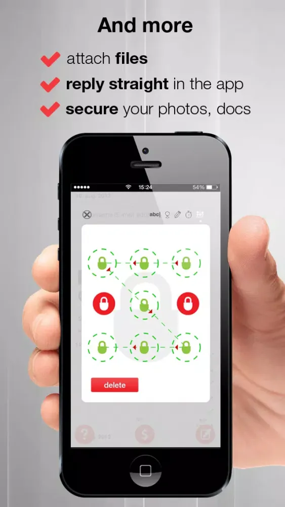 Tangkapan skrin S2end - The private messenger - Send Secure & protected messages, texts!
