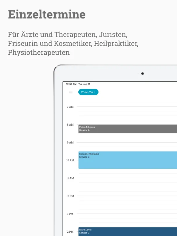 Zrzuty ekranu termin-direkt iPad 