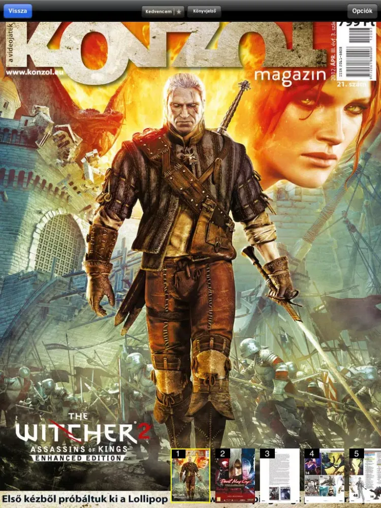Konzol magazin iPad  スクリーンショット