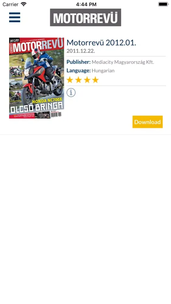 Скриншоты Motorrevü