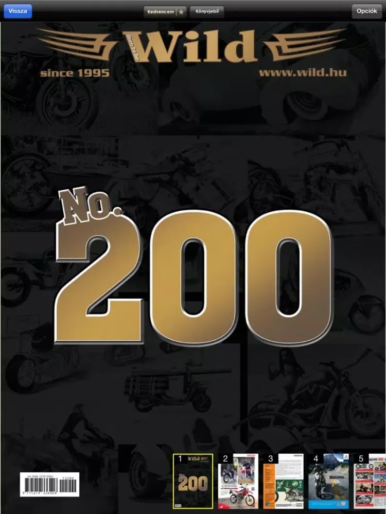 Скриншоты Wild magazin iPad 