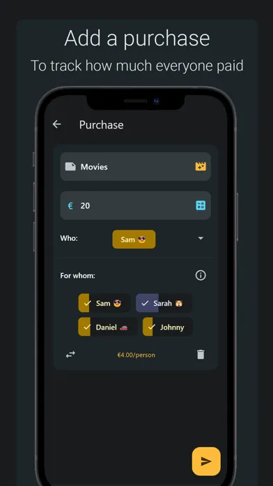 Dodo - Secure Bill Splitting Screenshots