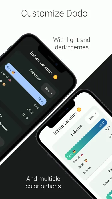 Dodo - Secure Bill Splitting Screenshots