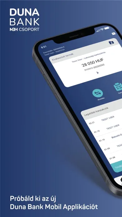 Duna Bank MobilBank应用截图