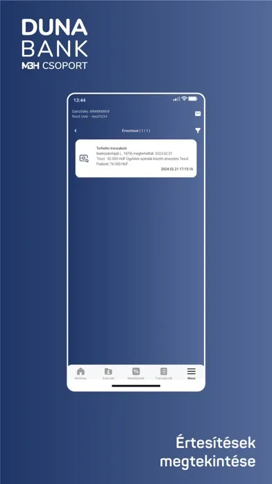 Duna Bank MobilBank应用截图