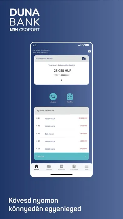Duna Bank MobilBank应用截图