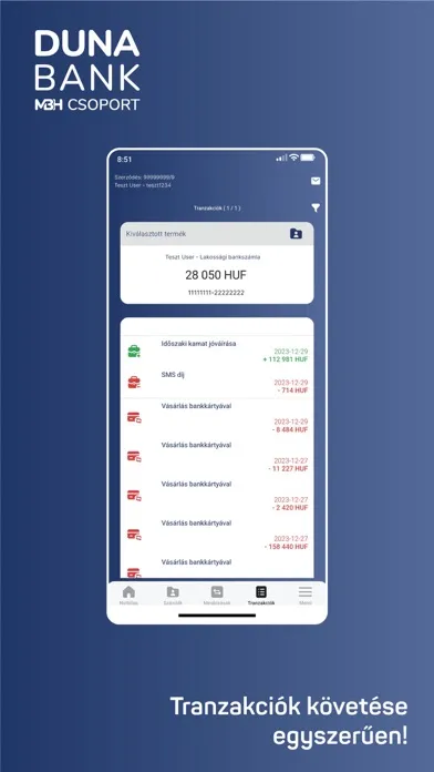 Duna Bank MobilBank应用截图