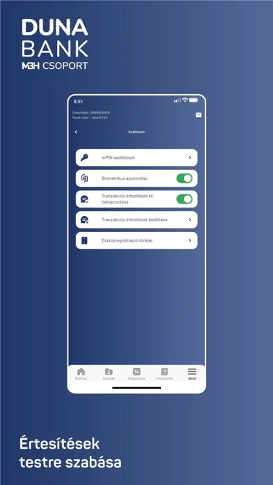 Duna Bank MobilBank应用截图