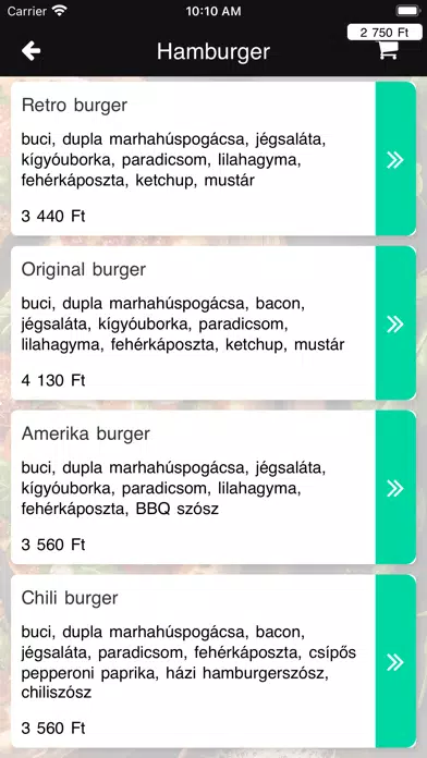 Dzsungel Étterem és Pizzéria应用截图