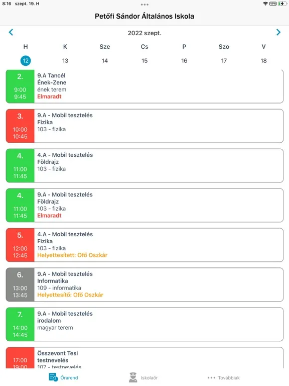 KRÉTA Tanároknak iPad 应用截图