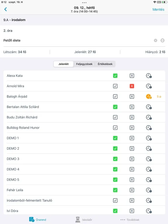 KRÉTA Tanároknak iPad 应用截图