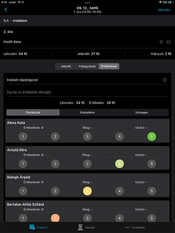 KRÉTA Tanároknak iPad 应用截图