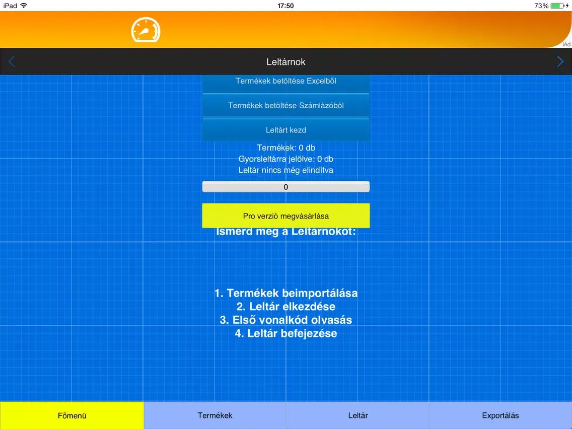 تصاویر Leltárnok iPad 
