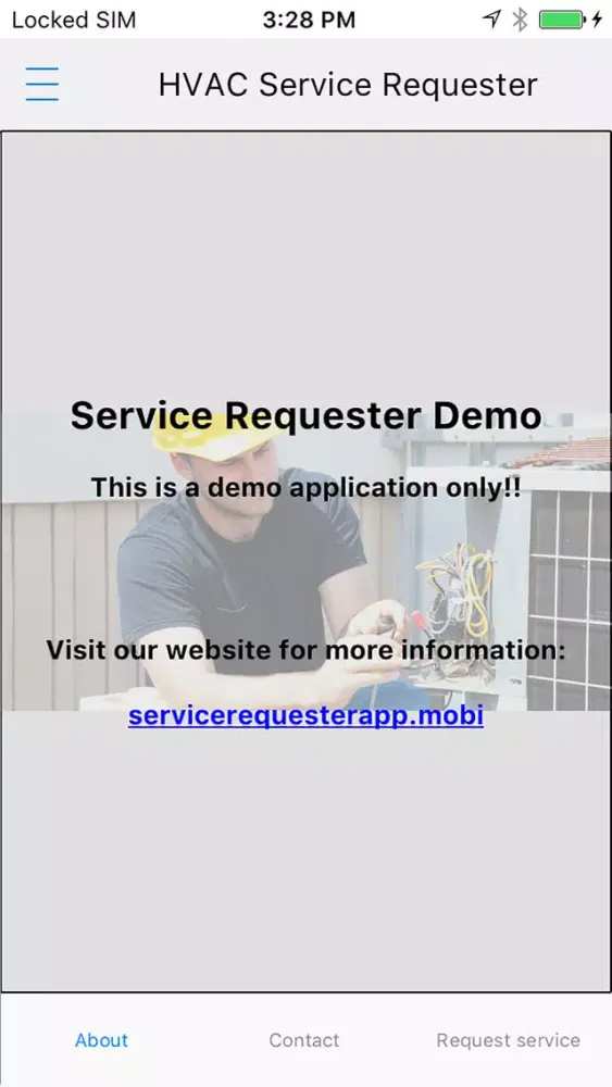 Capturas de pantalla de Service Requester