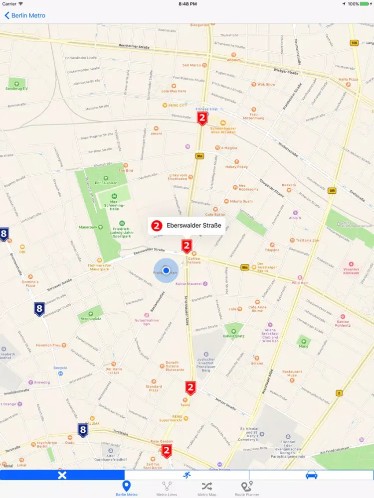 Berlin Metro & Subway iPad  Screenshots