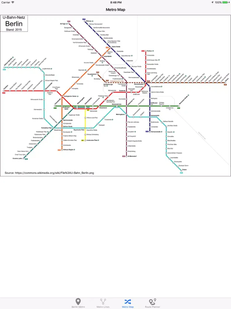 Berlin Metro & Subway iPad  Screenshots