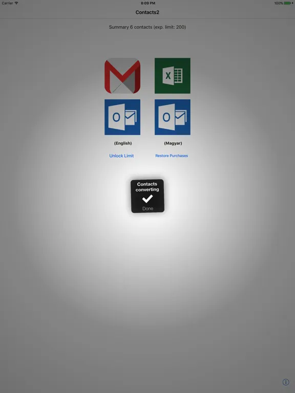 تصاویر Contacts2 iPad 