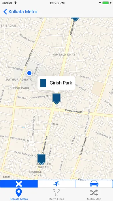 Kolkata Metro & Subway Screenshots