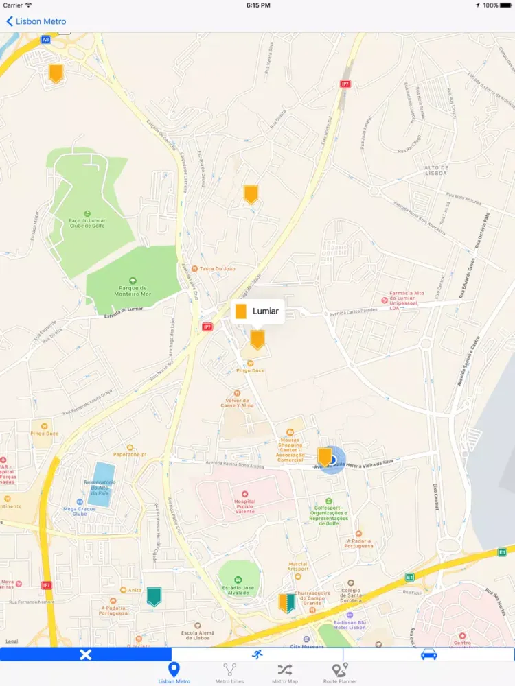 تصاویر Lisbon Metro iPad 