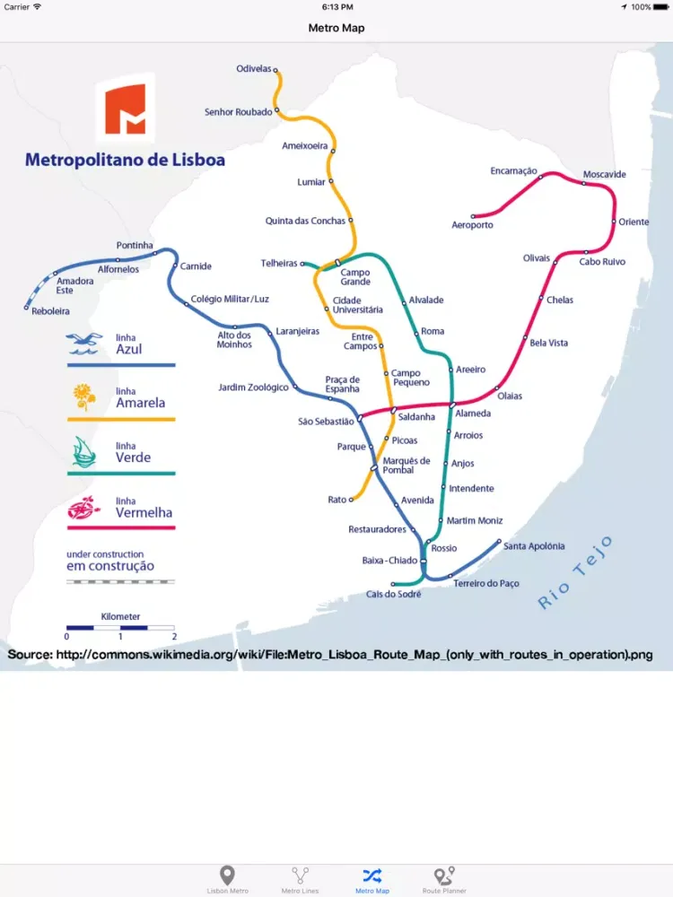 تصاویر Lisbon Metro iPad 