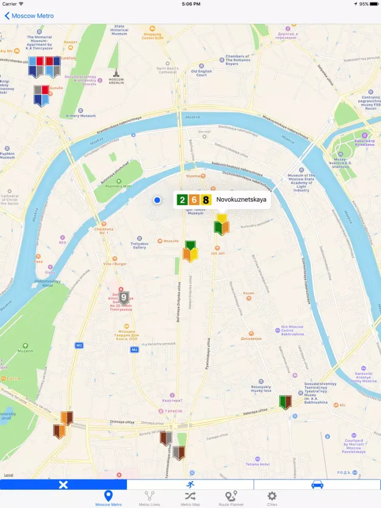 Captures d'écran de Russia Metro & Subway iPad 