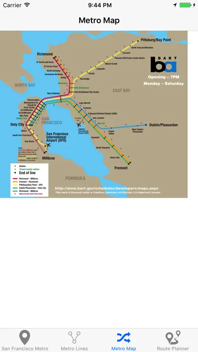 San Francisco Metro Screenshots