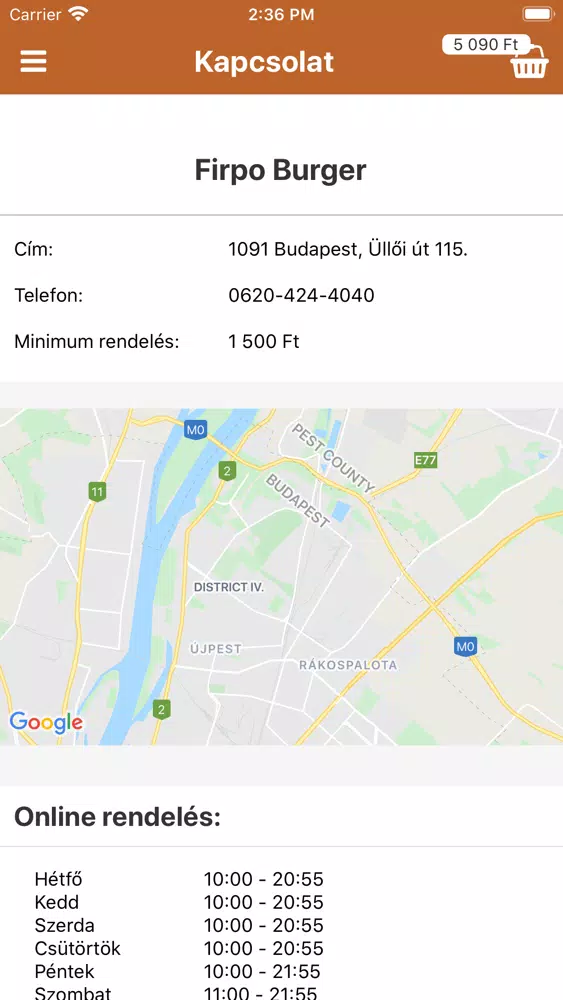 Firpo Burger Screenshots