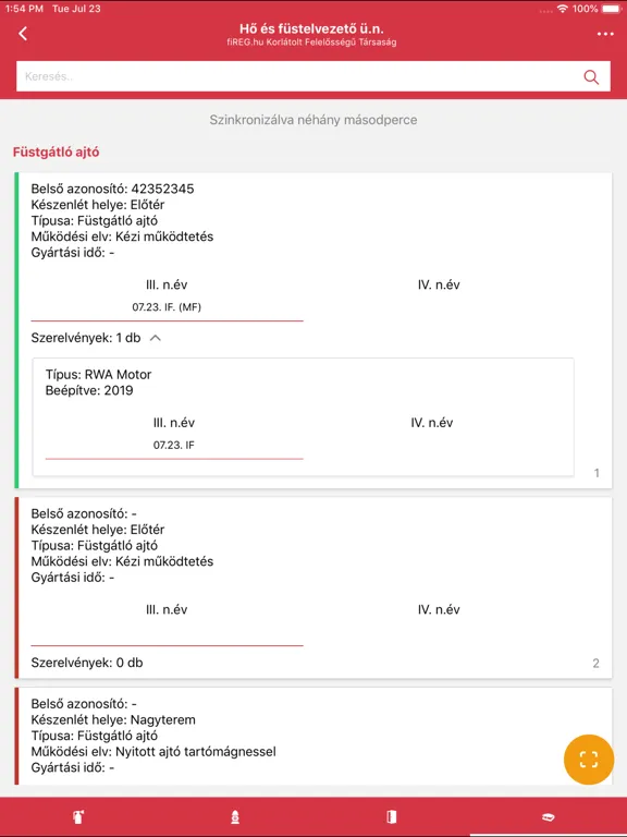 fiREG iPad  Screenshots