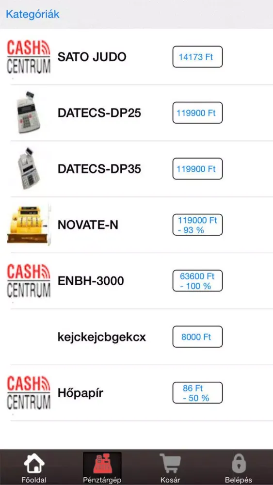 GasztroApp স্ক্রিনশট