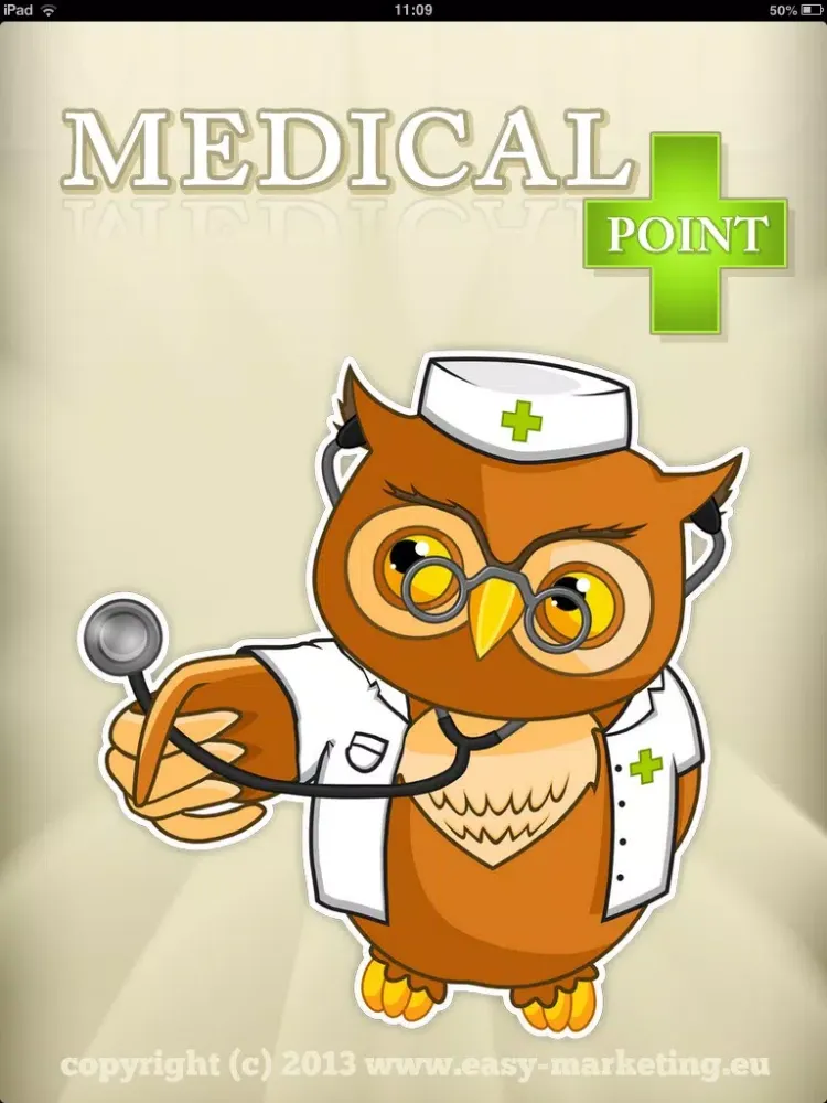 Tangkapan skrin Medical Point+ iPad 