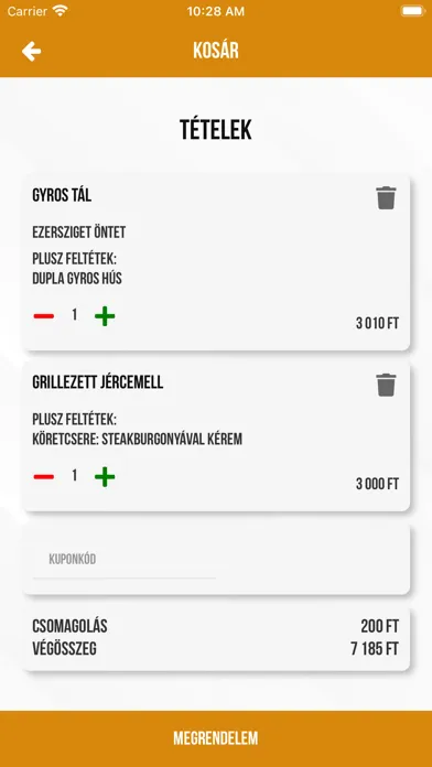 Screenshot di GG Bár