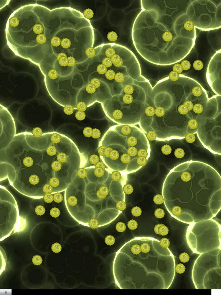 Capturas de pantalla de Still Color - Virus Edition - Eye train exercise, master your eagle skill iPad 