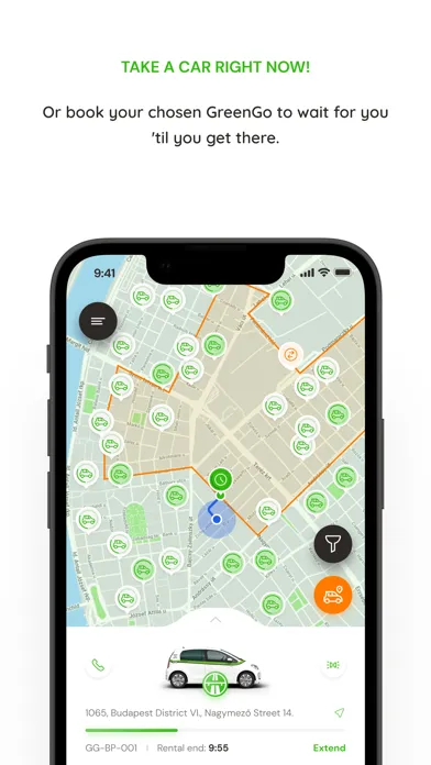 GreenGo e-Carsharing স্ক্রিনশট