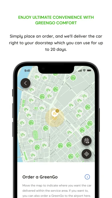 GreenGo e-Carsharing স্ক্রিনশট
