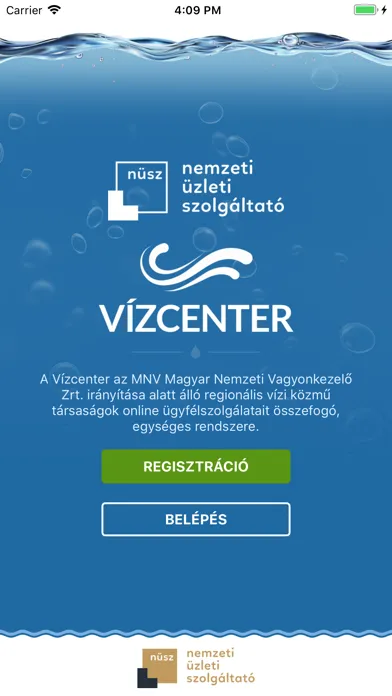 Screenshot di Vízcenter