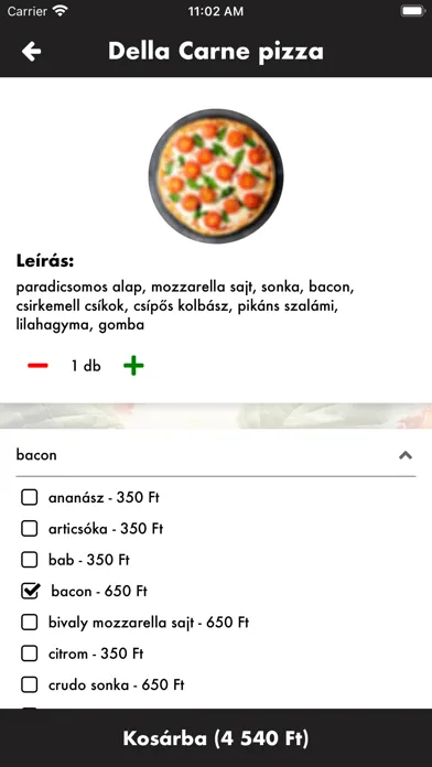 Zrzuty ekranu Il Forno Pizzéria