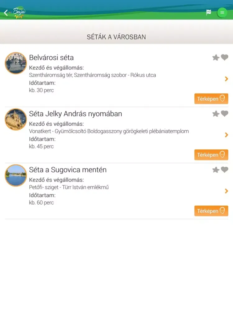 Screenshot di Baja Guide iPad 