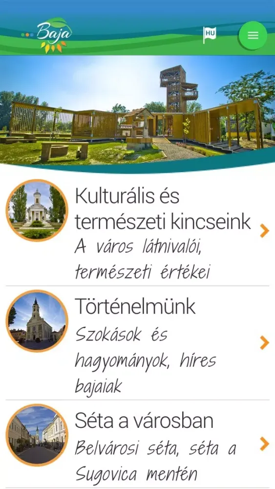 Screenshot di Baja Guide